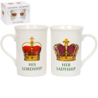Сет од 2 „Lordship & Ladyship“
