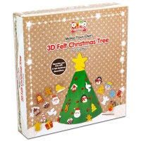 DIY Новогодишна 3D Филц Елка